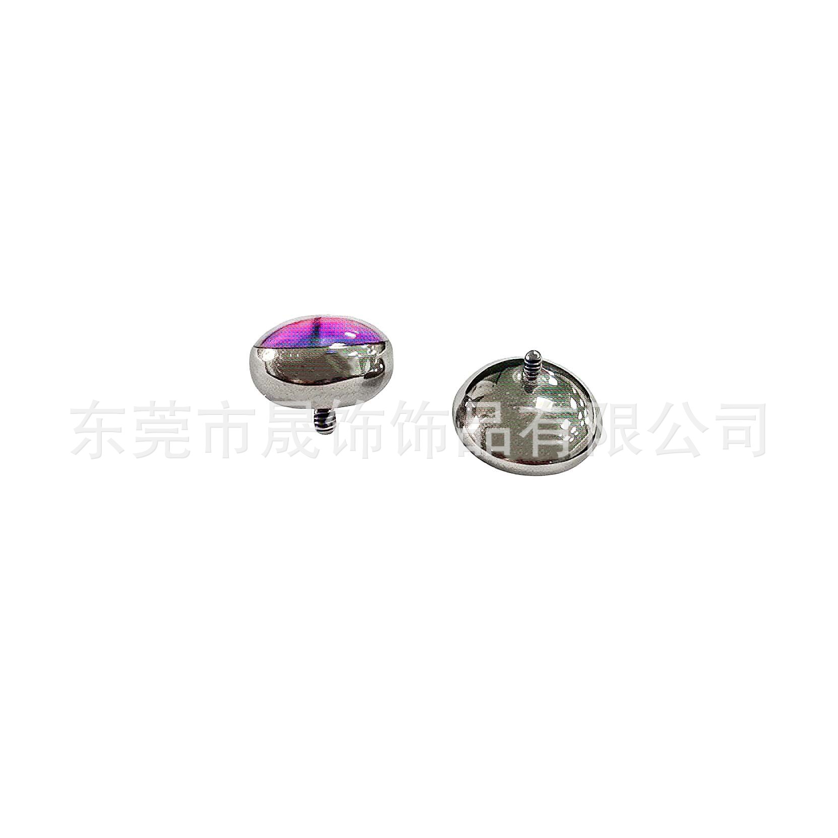 F136 Titanium Alloy Tongue Barbell Multicolor 滴油猫眼 Ear Stud Labret Stud G23 Titanium 人体 Piercing Jewelry 替换头