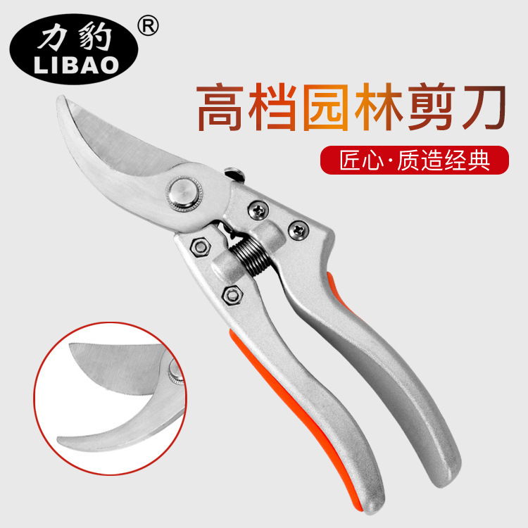 铝合金园艺剪刀修枝剪摘水果花木剪树枝果枝亚马逊省力剪花枝剪