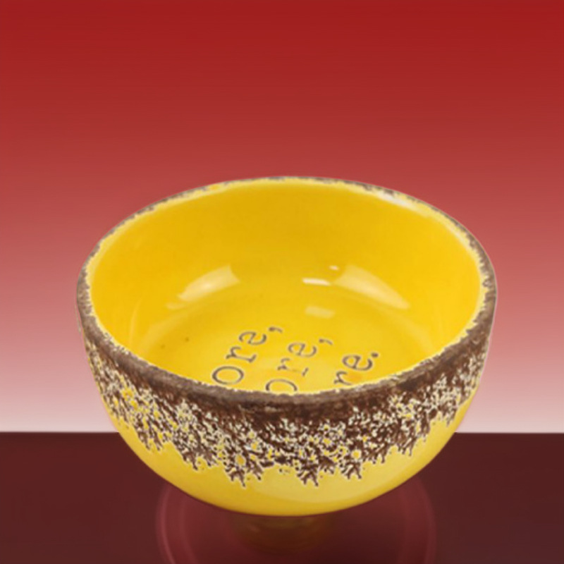 Seleccione estrictamente cuenco de cerámica para gatos, barbilla negra anti-derribecuento, cuenco de agua para bebidas, cuenco de comida para gatos, cuenco de comida para gatos, cuenco para perros