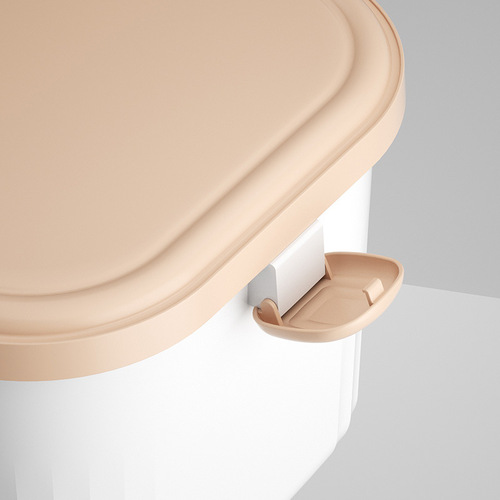 Children's toy storage bucket household large-capacity assembled building block storage box plastic handle with lid storage box