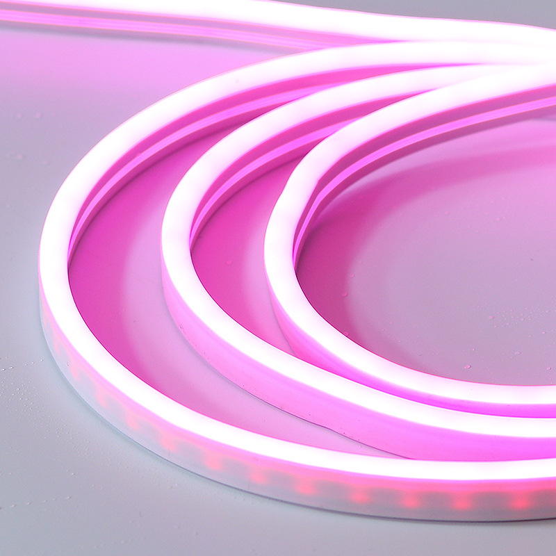 LED iluminación de neón 612RGB lámpara de silicona flexible colorida lámpara de atmósfera interior y exterior correa de lámpara impermeable