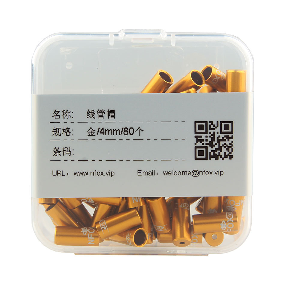 4mm oro 80 piezas/caja