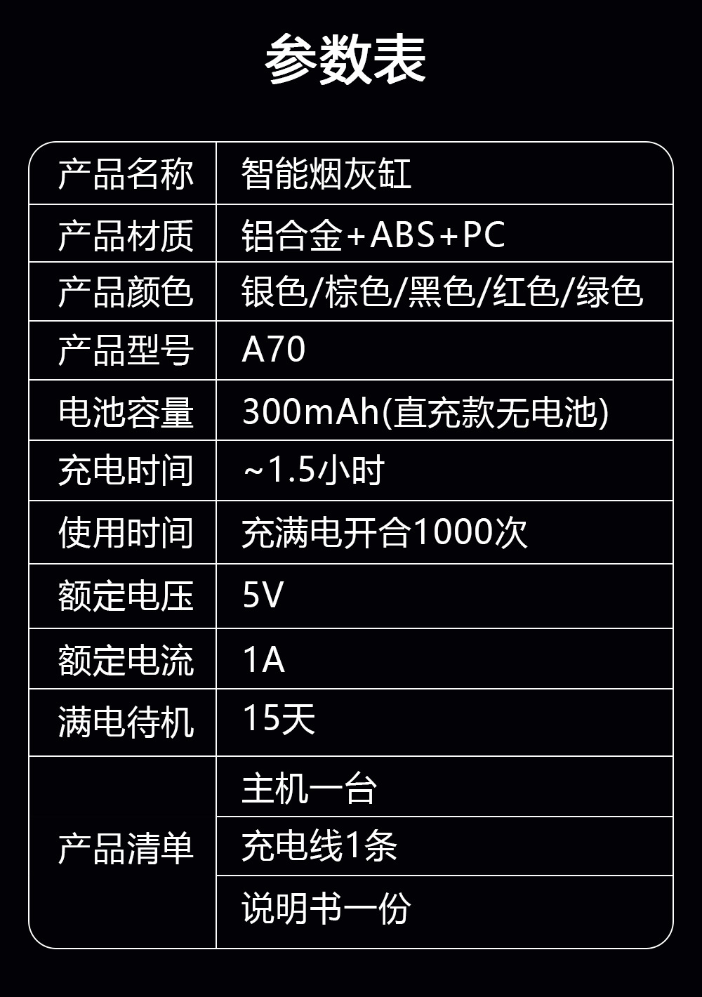 Intelligent Infrared Sensor Car Ashtray Made of Metal with One-Touch Opening, Exclusively for Cross-Border Supply, Compatible with Multiple Car Models