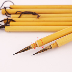 Zihao Slim Gold Script Brush Calligraphy, Song Huizong, Song Jie Slim Gold Script Brush Calligraphy Manuscript, Calligraphy and Painting, Copying and Learning, Line Drawing, Ink Wash Painting, Brush Painting