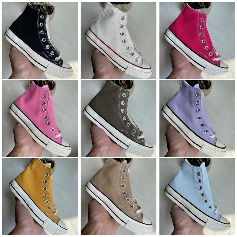 Putian Er Converse Les 1970S High-Top Canvas Shoes, White Sneakers, Campus Couple Casual Shoes, Versatile for Dropshipping