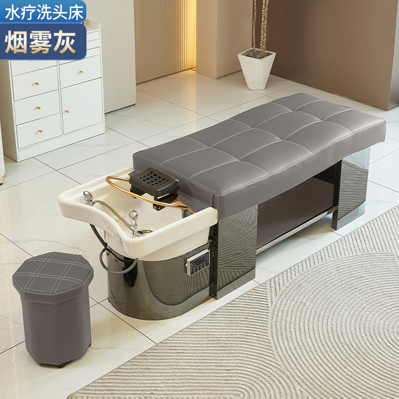 Barbería cama de lavado de cabello cama especial tailandesa cama de lavado de cabello cama de cabello de acero inoxidable temperatura constante cama de lavado de cabello