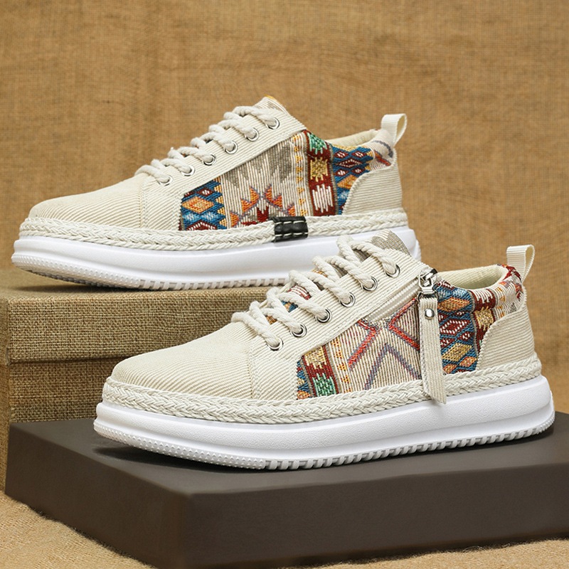 Tendencia de moda de nicho zapatos de hombre verano todo-fósforo casual aumento de zapatos de moda estudiantes adolescentes zapatos deportivos hombres 2025