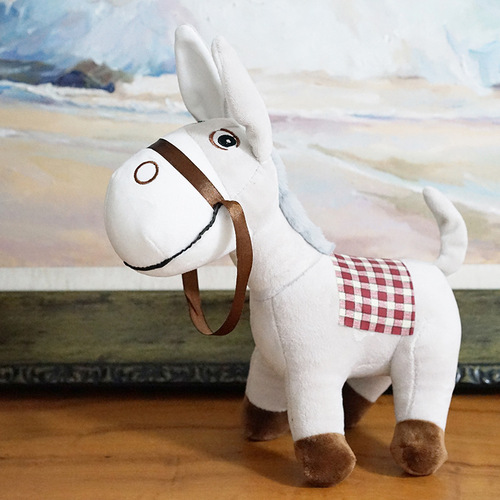 Collecting Donkey Little Donkey Plush Toy Cute Creative Birthday Gift for Girls Children Doll