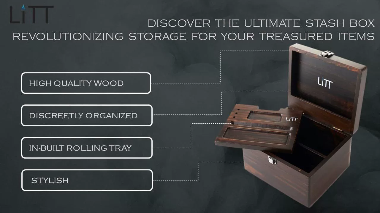 Wooden storage box, storage system