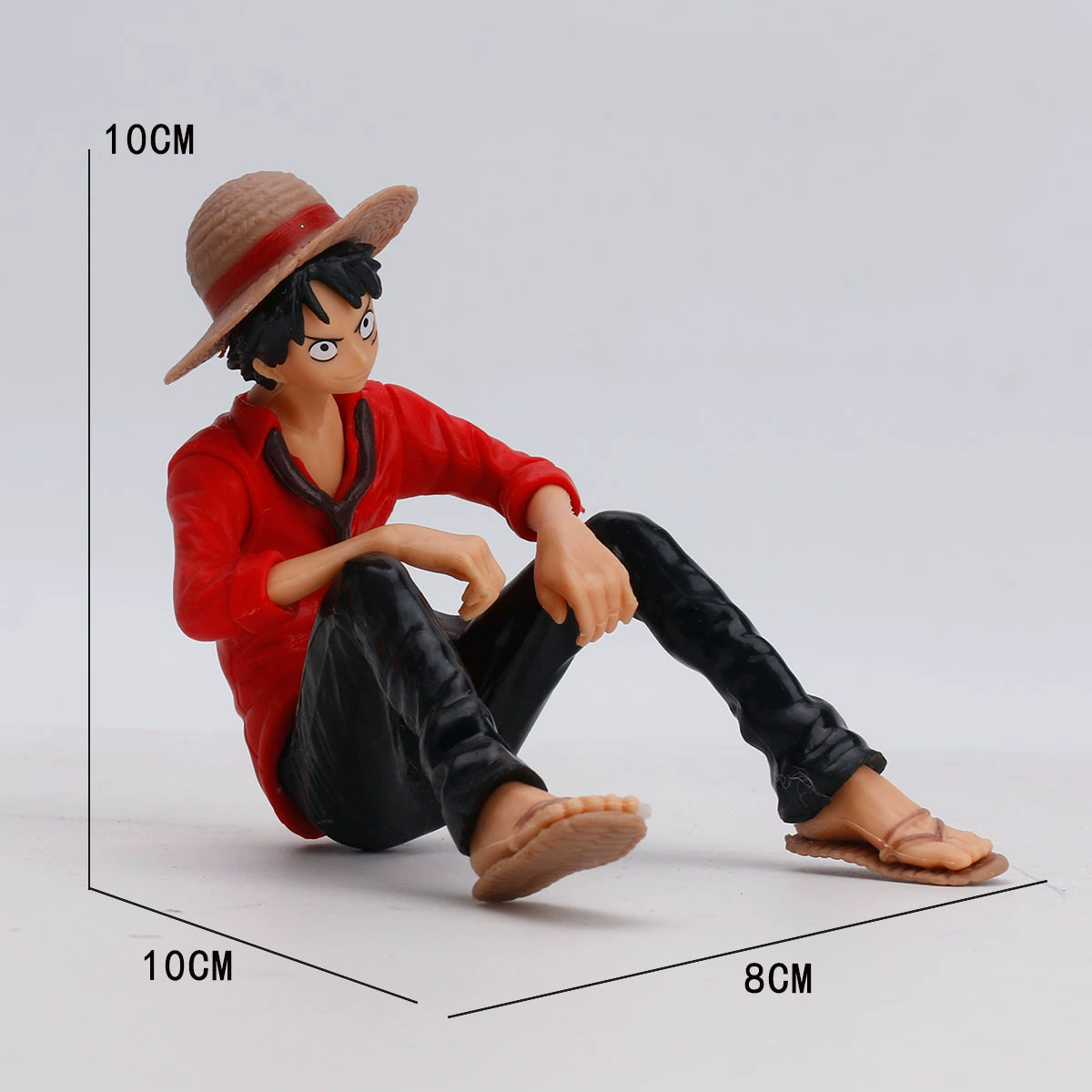 Фигура Luffy из PVC — коллекционная игрушка One Piece, несколько поз и выпусков, в пакетике или на окне