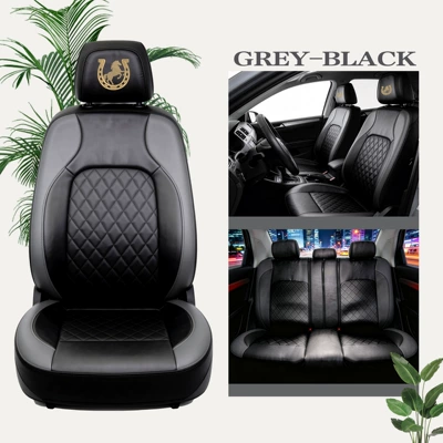 Seat cushion, seat cover: leather style, suitable for all seasons