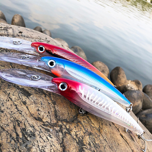 Sea fishing long cast rice plug 160mm/72.9g Mackerel and Kingfish Bionic Artificial Lure 9130