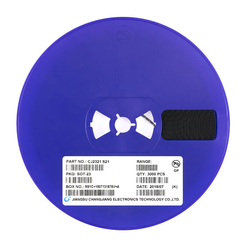原装正品 CJ2321 SOT-23 P沟道-20V-2.9A贴片MOSFET场效应管 10只