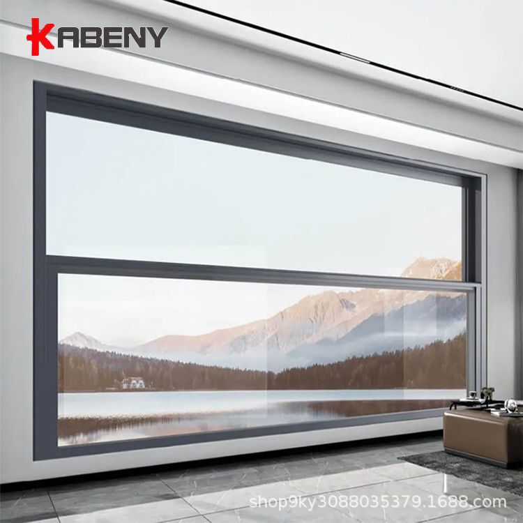 Intelligent electric lifting window, large ventilation area, sunshade curtain, rain automatic induction, window closing, open balcony