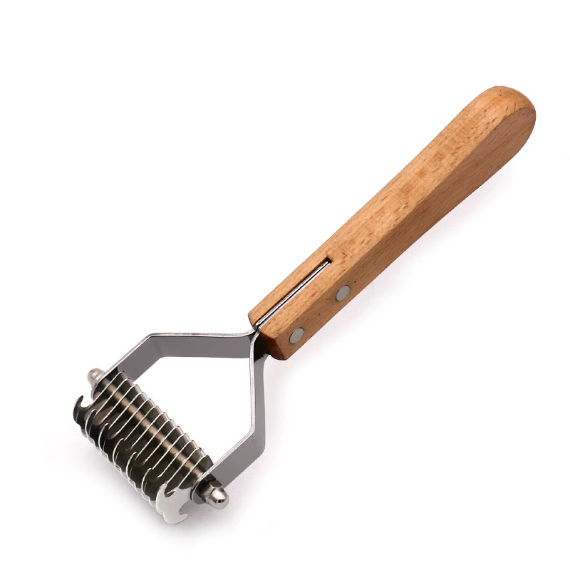 2025 новый продукт-J014 [маленький 11 зубьев] Расческа для домашних животных, расческа для домашних животных, домашние животные