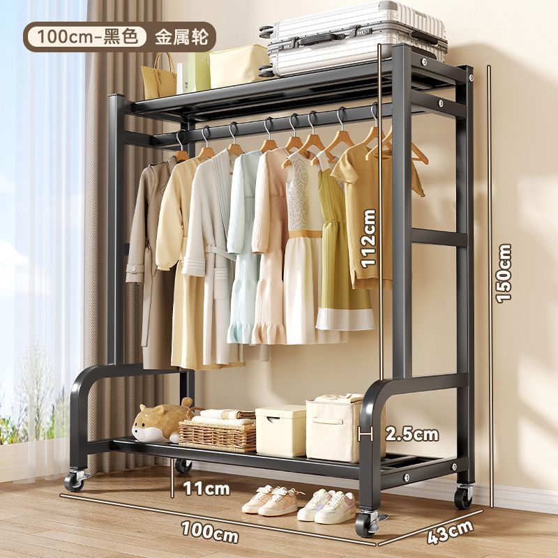 (굵게 두껍게) 도르래형 블랙 100cm