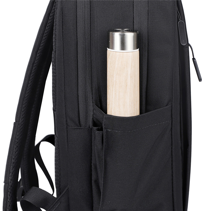 Mochila de nuevo estilo para hombre, bolso para ordenador de negocios de doble capa de gran capacidad, mochila de viaje al aire libre, mochila para mujer con impresión de logotipo