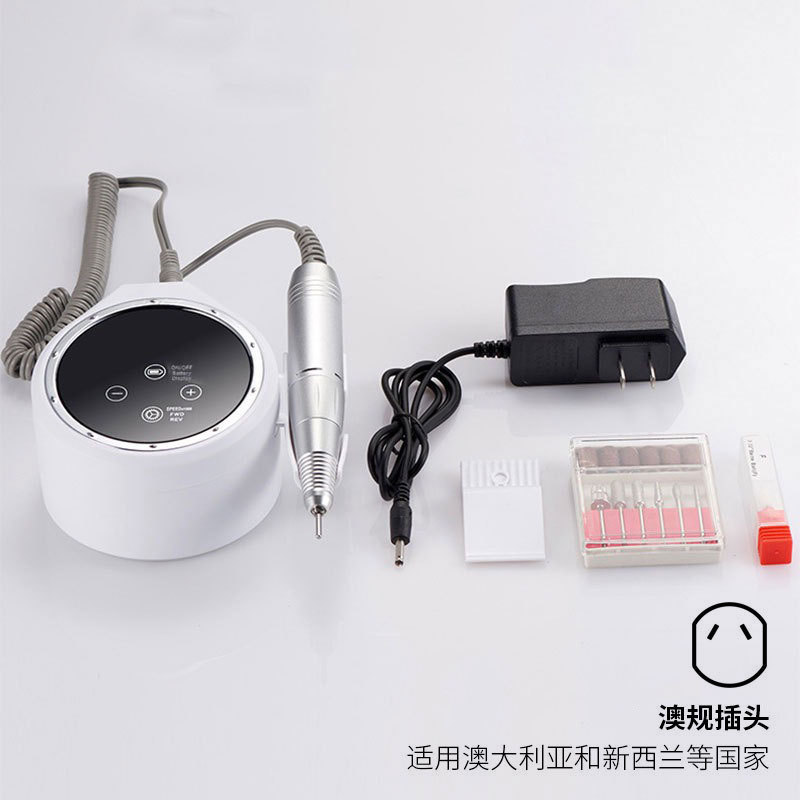 Máquina de molienda profesional eliminación de uñas pequeño eléctrico muerto piel eliminación manicura herramienta uñas tienda especial amoladora de uñas almacenamiento de energía