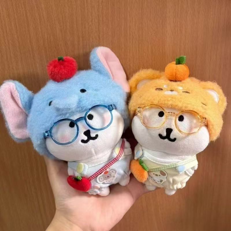 10cm Doll Clothes Apple-Orange Headgear Hat 13cm Cotton Doll Toy Dress-Up Clothes Backpack Decoration 10cm Doll Clothes Apple-Orange Headgear Hat 13cm Cotton Doll Toy Dress-Up Clothes Backpack Decoration