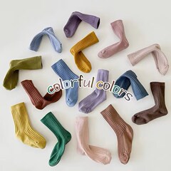 Spring and Autumn New Children's Socks Girls Boys Cartoon Cute and Comfortable New Cotton Socks Baby Baby Socks Wholesale