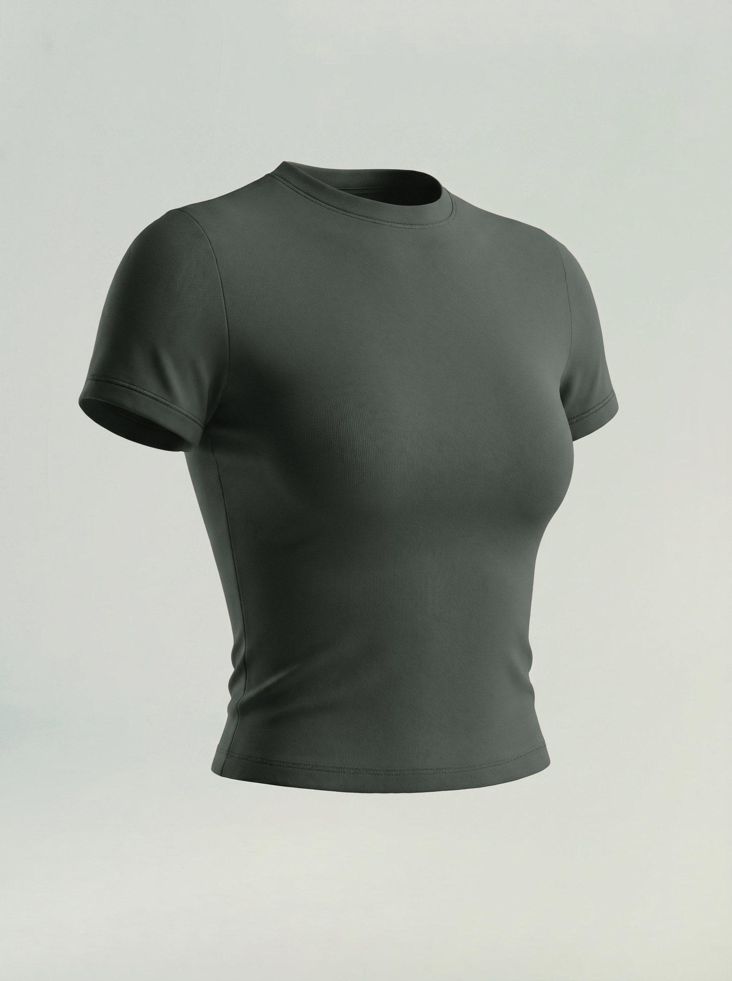 Transfronterizos Europeos y estadounidenses ropa deportiva de secado rápido, mangas cortas, pantalones largos, pantalones de cuchilla, abdomen cerrado, caderas elevadas, ropa de yoga desnuda