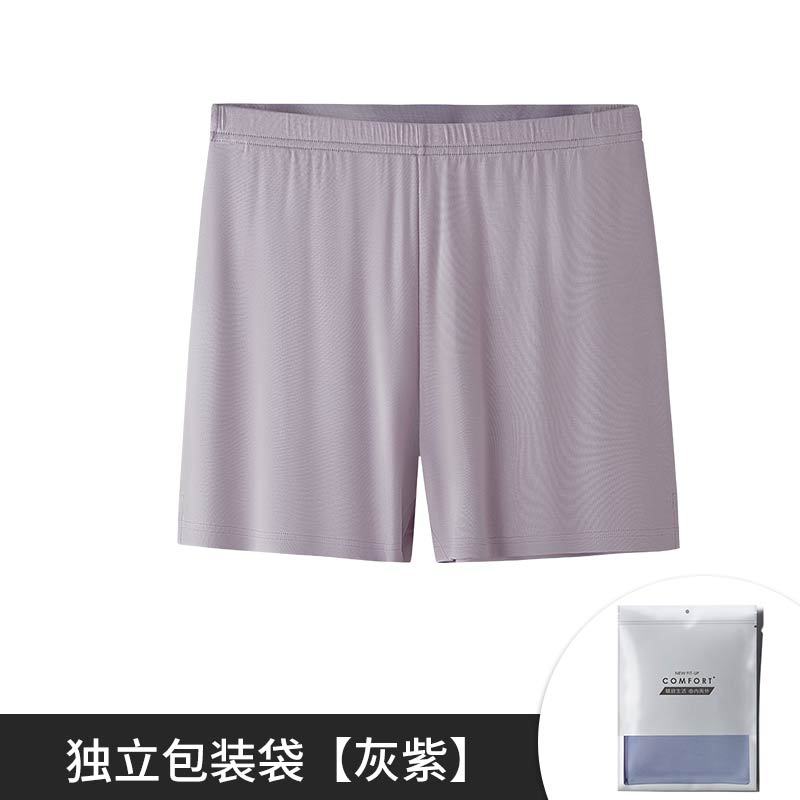 60 pijamas modales de doble cara para mujer de primavera y verano, pantalones cortos elásticos delgados, pantalones caseros de punto, pantalones casuales de color sólido