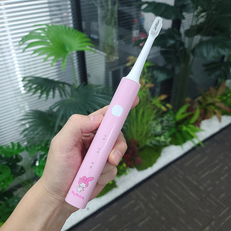 2025年クロスボーダー新作サンリオスマート電動歯ブラシ家庭用USB充電式防水全自動歯ブラシユニバーサル|undefined