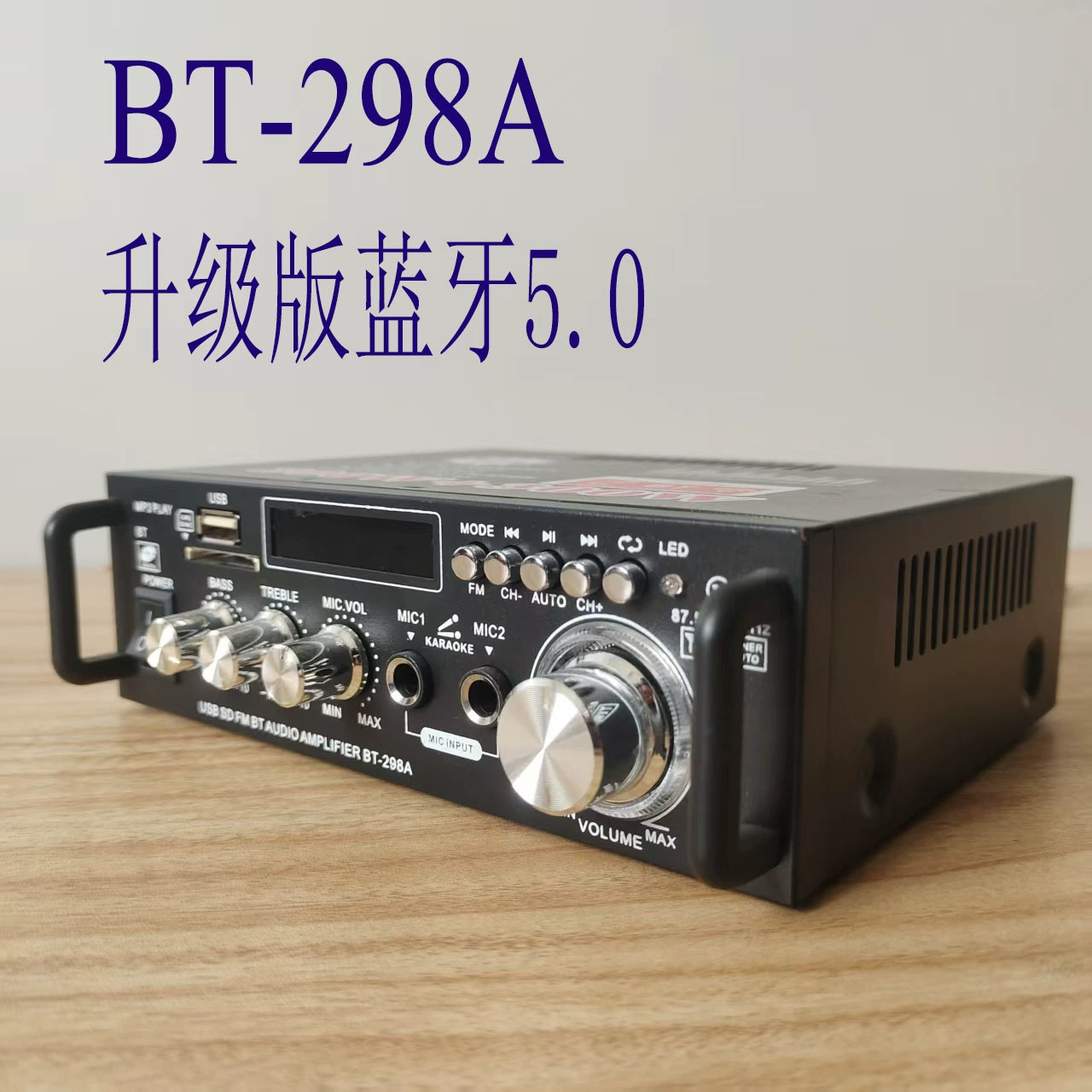 BT298A Малый усилитель разъем карты U диск аудио DC 12V220V Bluetooth небольшой усилитель