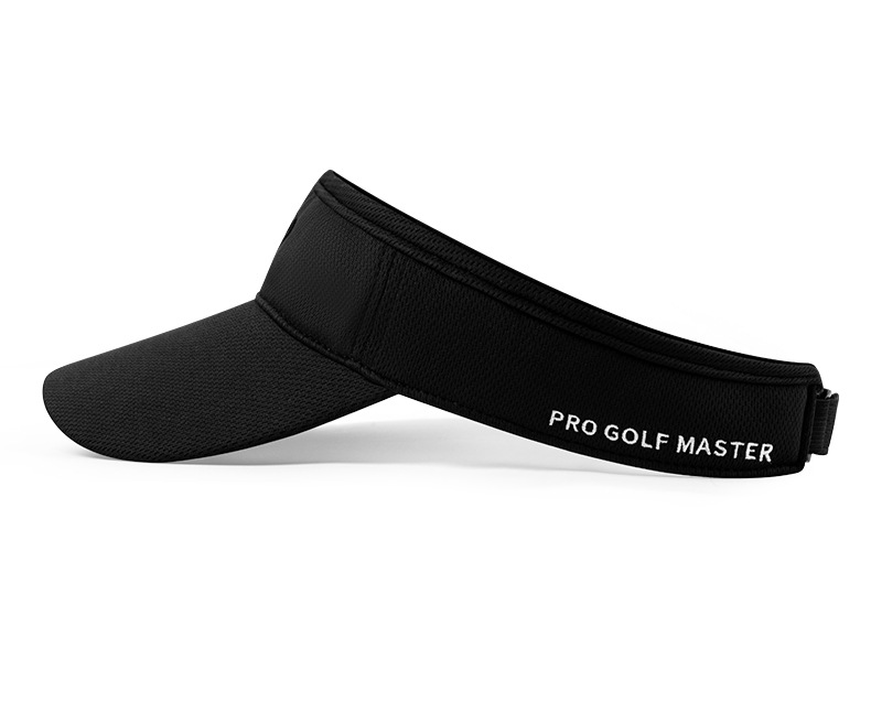 Mũ golf nam không đỉnh chống nắng, thấm mồ hôi, thoáng khí, có thể điều chỉnh — MZ063-màu trắng, MZ063-Đen chi tiết 18