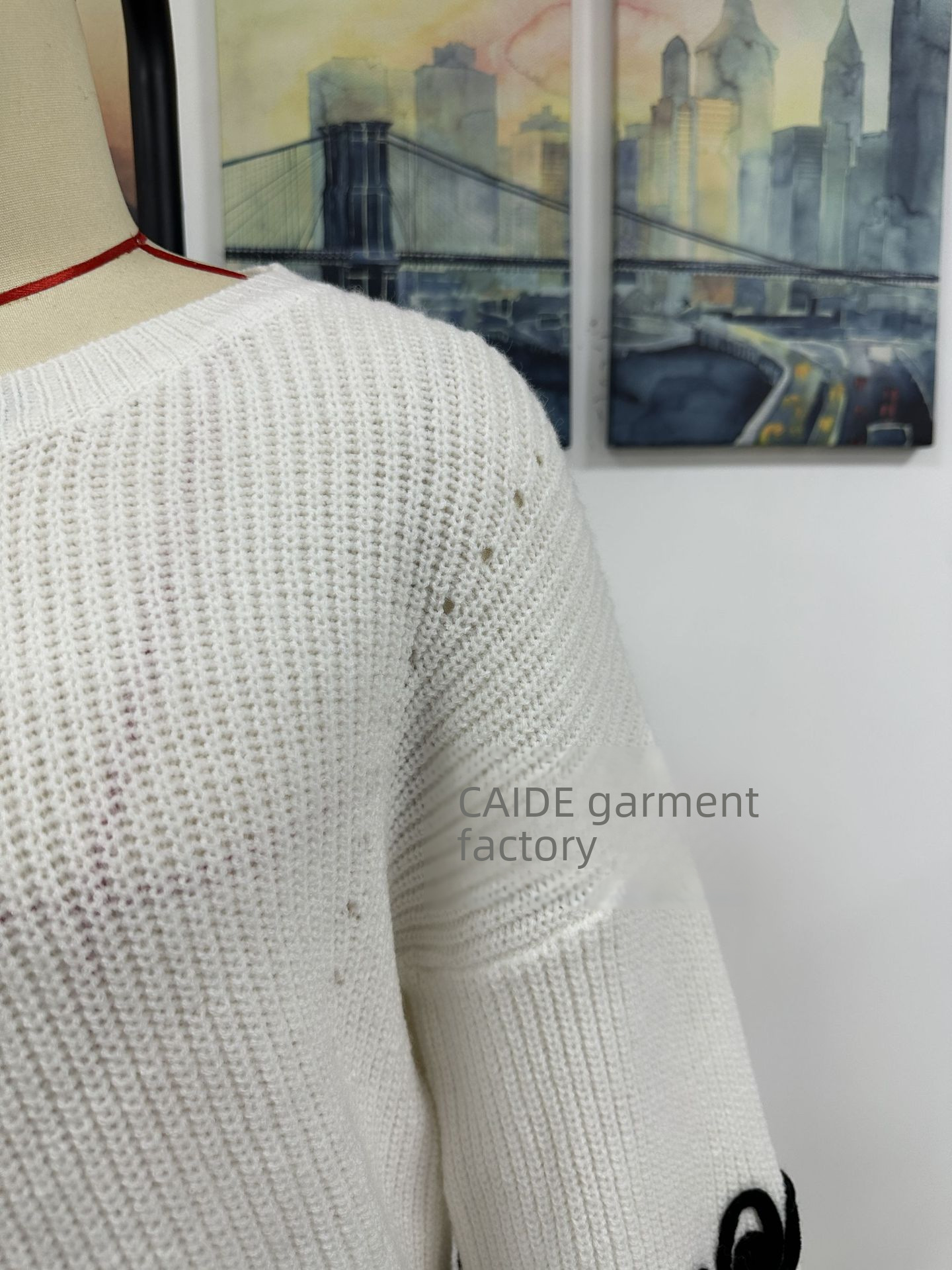Women's Sweater Solid Colour Pullover Casual Knitted Jumper_voghion.com