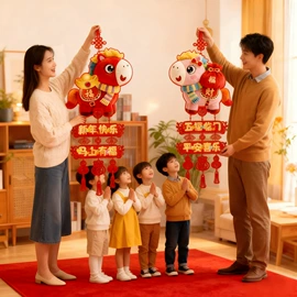 灯笼;拉花、彩带;其他婚庆用品