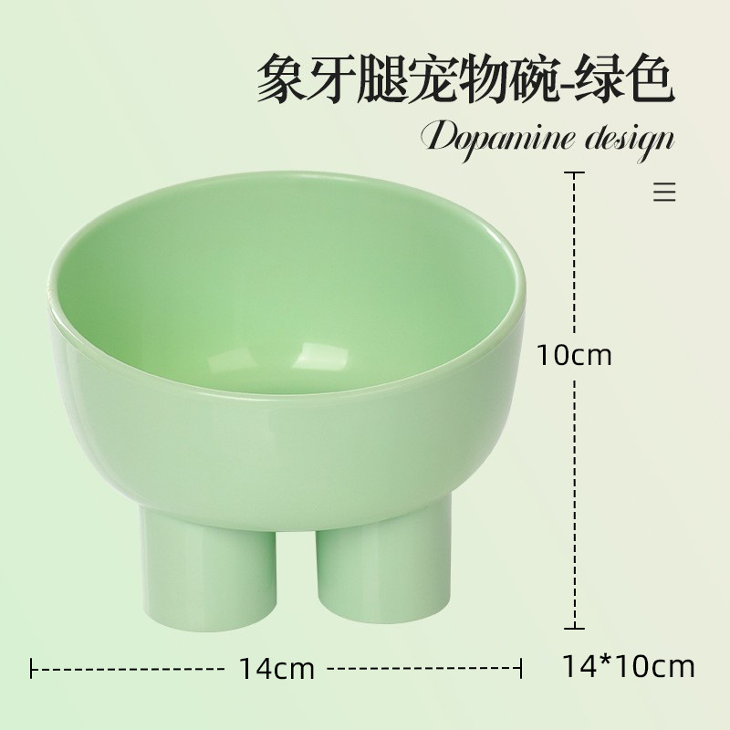 Alimentador de agua de alimentación multifuncional para gatos, protección de boca oblicua, tazón de gato volcado al por mayor