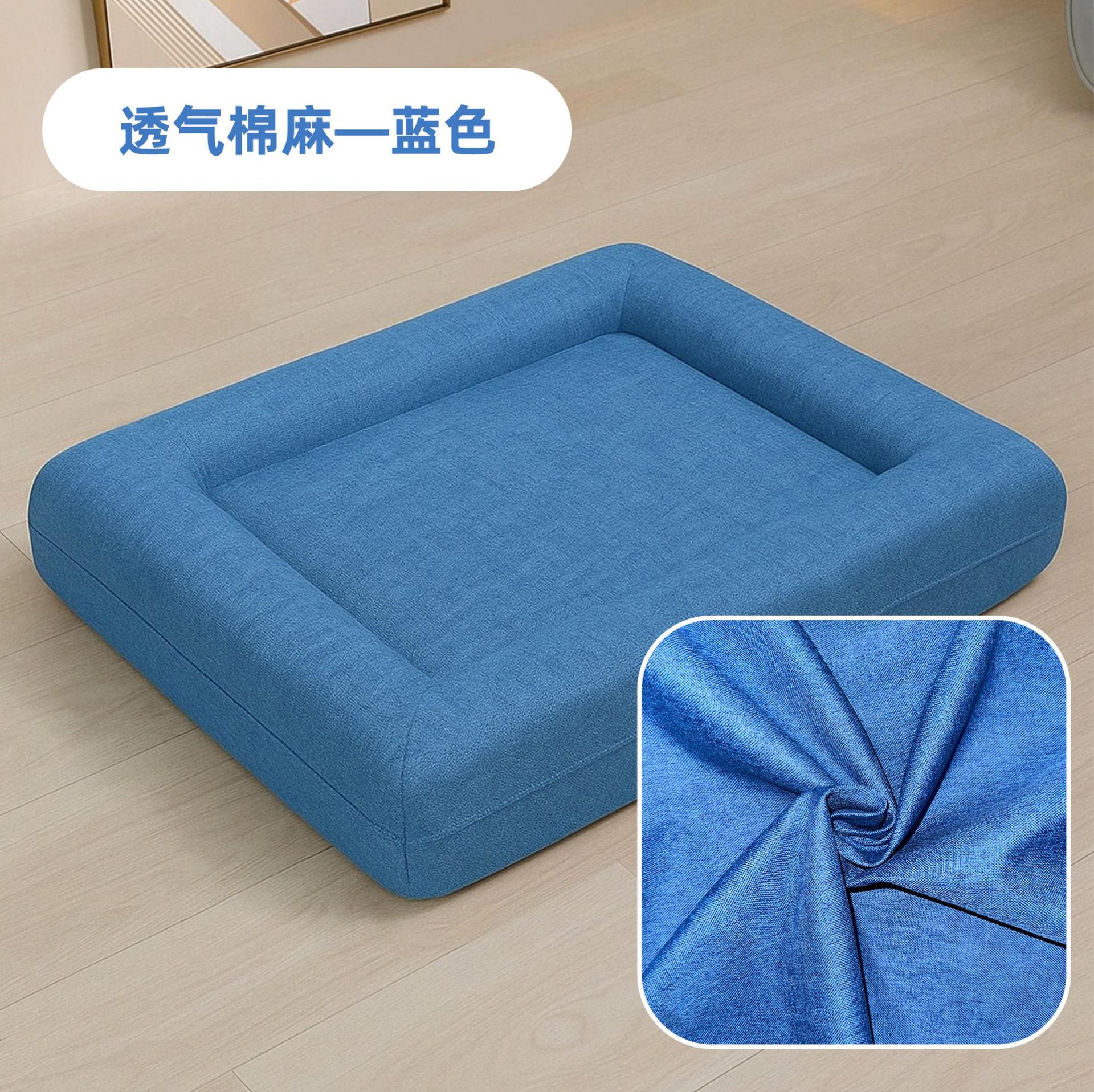 Cama rectangular personalizada para mascotas 2025, sofá cama para perros, colchoneta para mascotas image 14