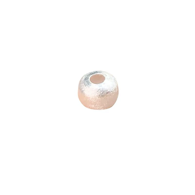 brushed silver small round beads, Zərgərlik ara hissələri