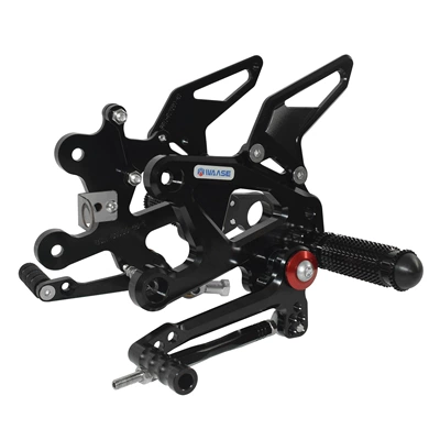 Suitable for Suzuki GSX-S1000 15-23 modified motorcycle rider lifting pedal rear shift assembly (Motorcycle pedals) - black