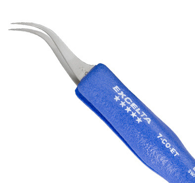 瑞士EXCELTA 7-CO-ET -五4.25英寸弧形高精密镊子