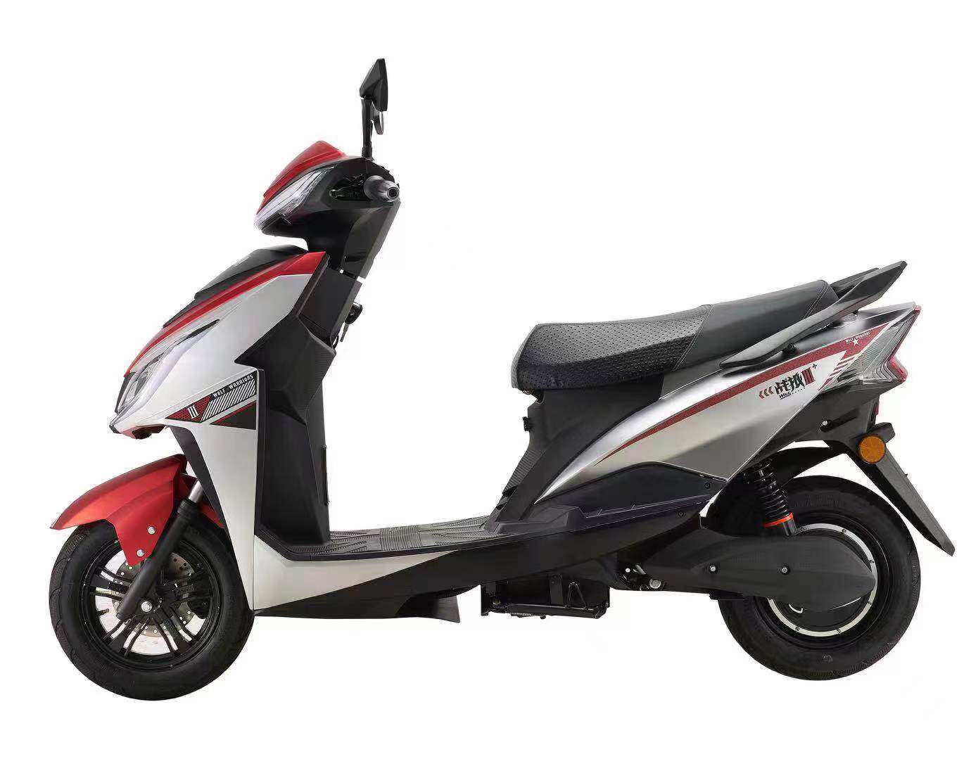 Cross-Border Wholesale 1500W72V High-Speed Electric Motorcycle with Long Range and High Power for Adult Delivery Riding