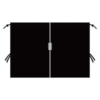 Car Front and Rear Partition Curtains, Car Privacy Space Blackout Curtains, Bed, Rv, Van Air-Conditioning Curtains (Car curtains) - 3833-car-interior-partition-curtain-black-small-size-14080cm