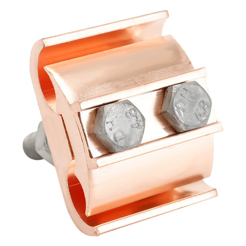 Зажим для параллельной канавки из меди и алюминия специальной формы застежка и зажим для крюка Зажим параллельной линии с изоляционной крышкой Технические характеристики завершены