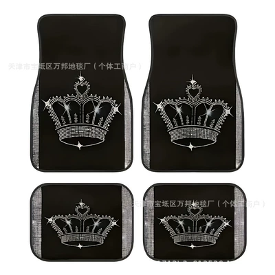 Avtomobil döşəmə paspasları — Easy to Care For, Non-Slip - ef-car-floor-mat-10-3344cm-two-piece-pack
