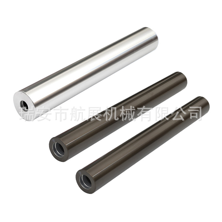 轴头式铝导辊吹膜机带轴铝导辊螺旋线辊轴阳极氧化铝导辊
