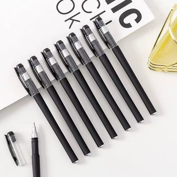 Explosions GP-380 frosted gel pen black needle tube bullet carbon water-based office learning signature wholesale t