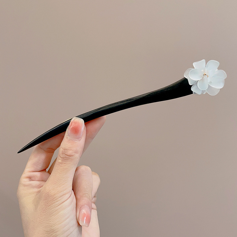 Estilo antiguo Hanfu tocado flor horquilla sentido femenino de alto nivel borla paso a paso nuevo estilo chino