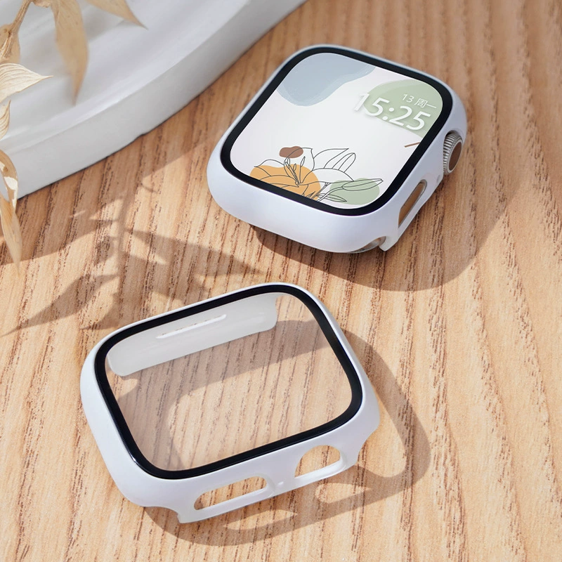 Applicable Apple Watch protective case S9 shell film all -in -one Applewatch protective cover S8 steel film IWATCHS7