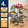 Rotating kitchen, universal multilayer corner frame, basket, storage system