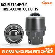 3.0inch�羳X2�p������ɫLED�S�׵��S�F��͸�R65W����fog lens
