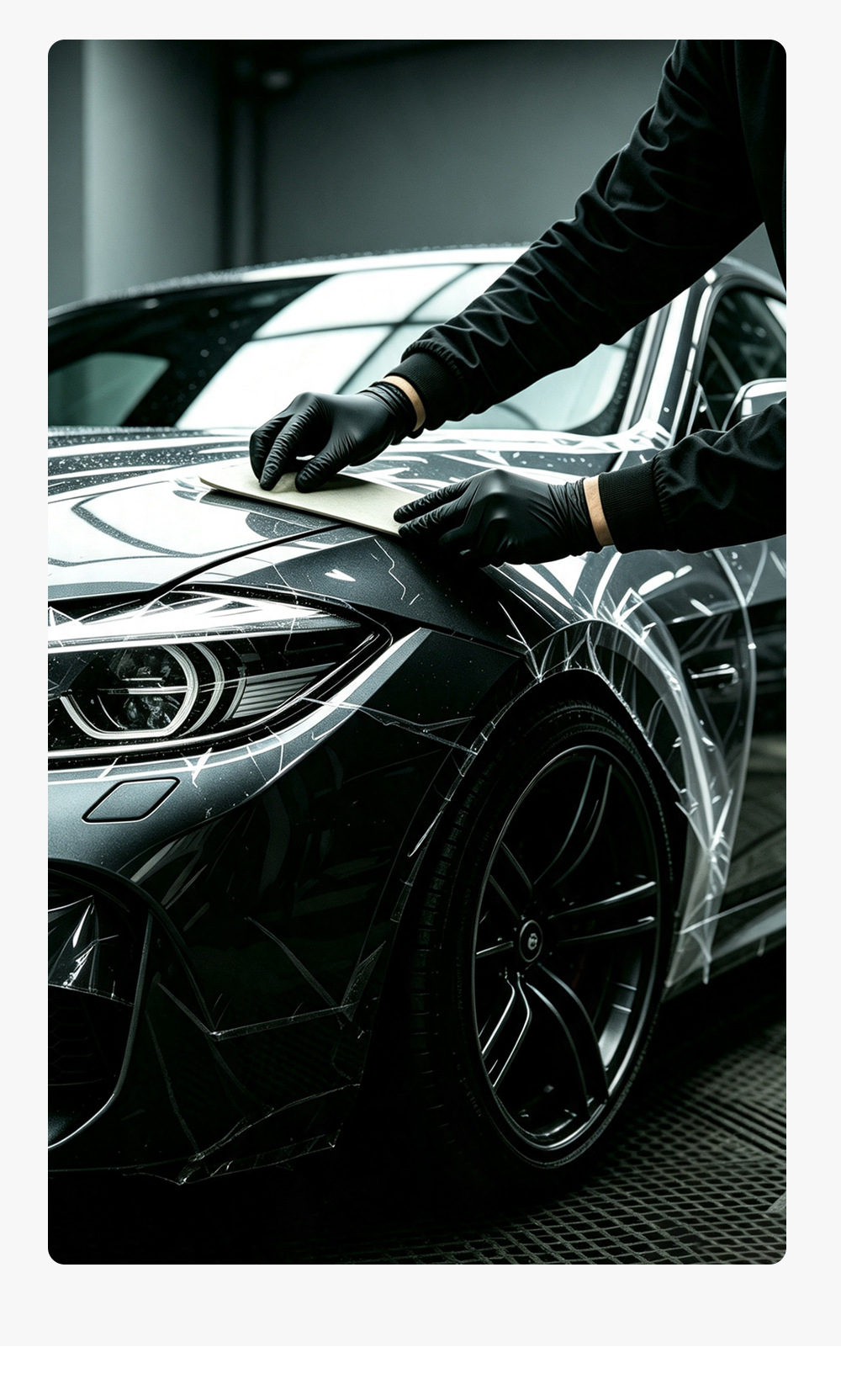 TPU invisible car film is self-repairing, scratch-resistant, anti-smudge, and resistant to yellowing, providing protection for car paint surfaces