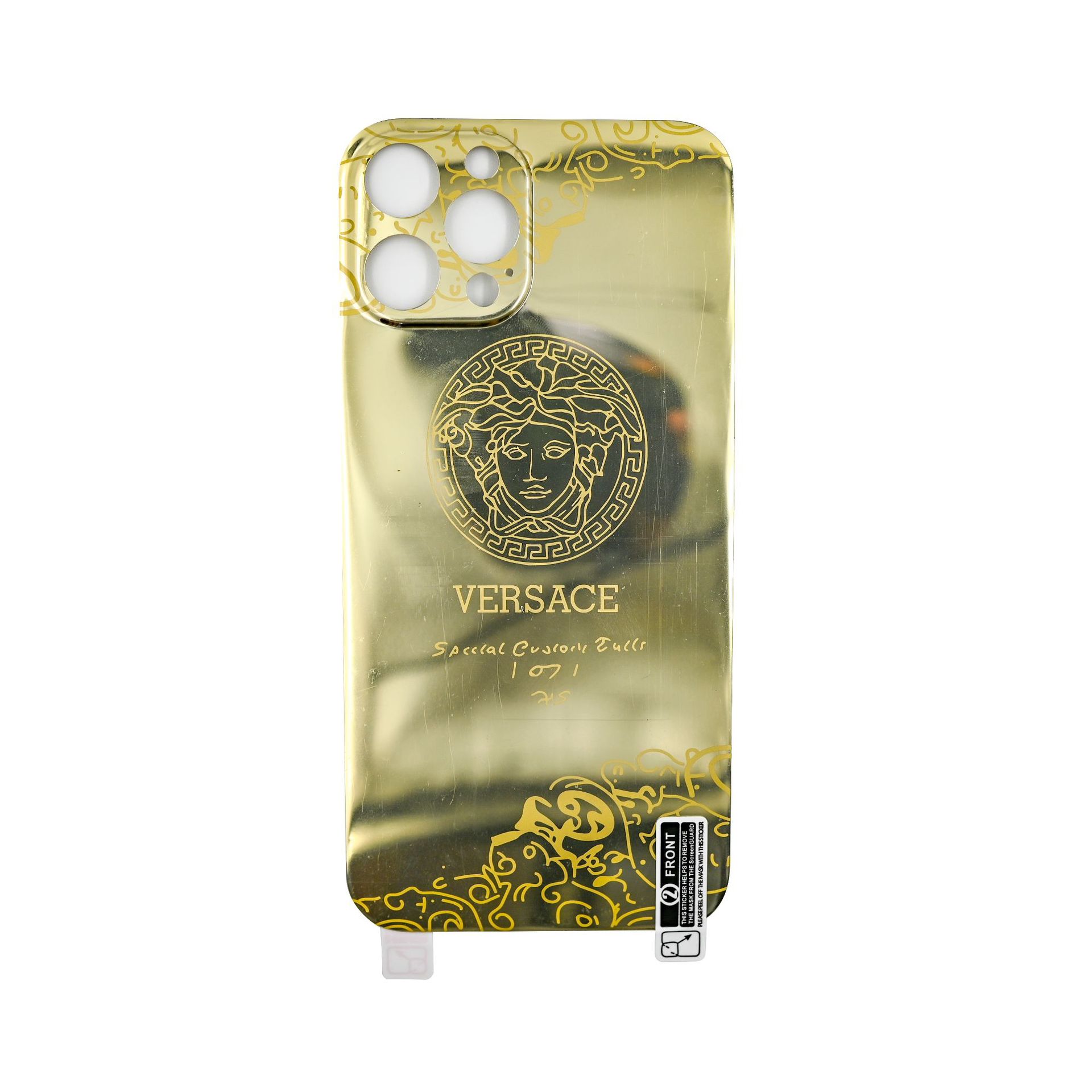 Gold plating back film for iPhone12Pro m...