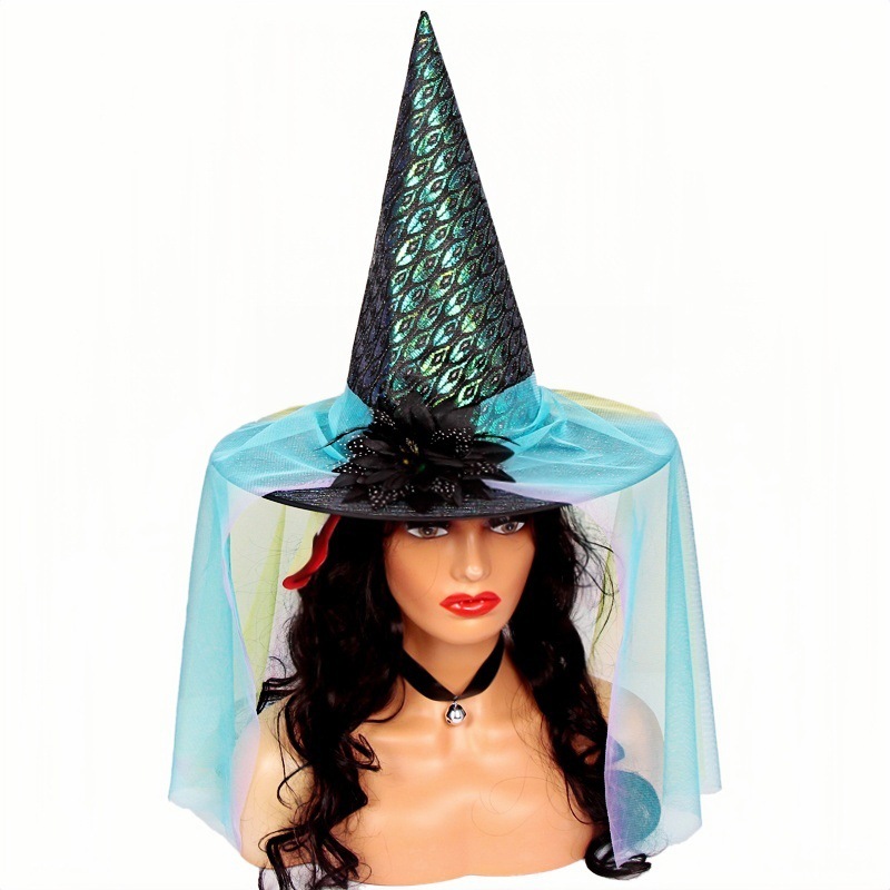 Sombreros de bruja de Halloween Sombreros de baile Sombreros de fiesta Sombreros de bruja de Halloween Sombreros de bruja mágica