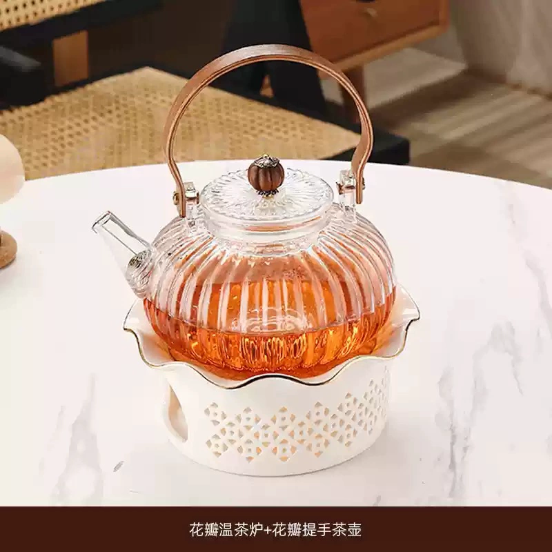 Glass flavored tea, teapot, tea cup, tea set, wholesale, increased thickness